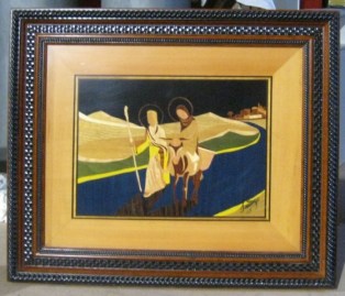 CUADRO TARACEADO HUIDA A EGIPTO